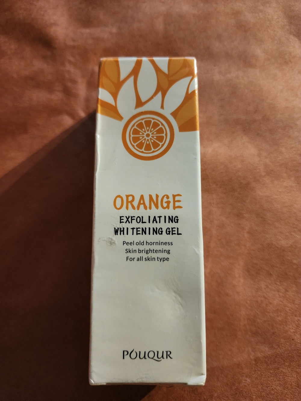 Orange Exfoliating Whitening Gel - POUQUR